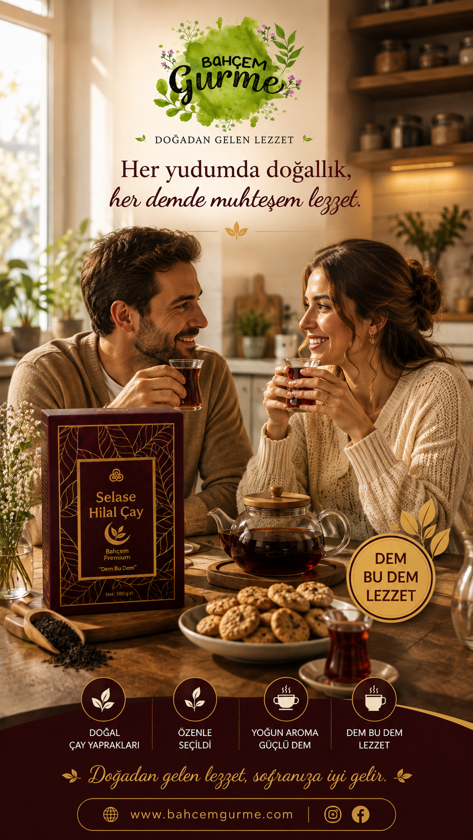 Bahçem Premium Çay - Görsel 4