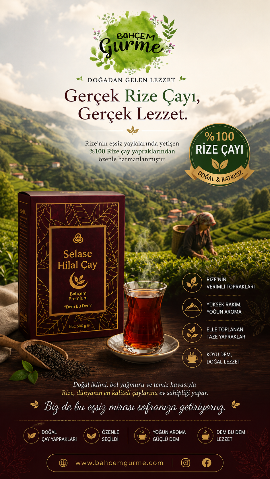 Bahçem Premium Çay - Görsel 2