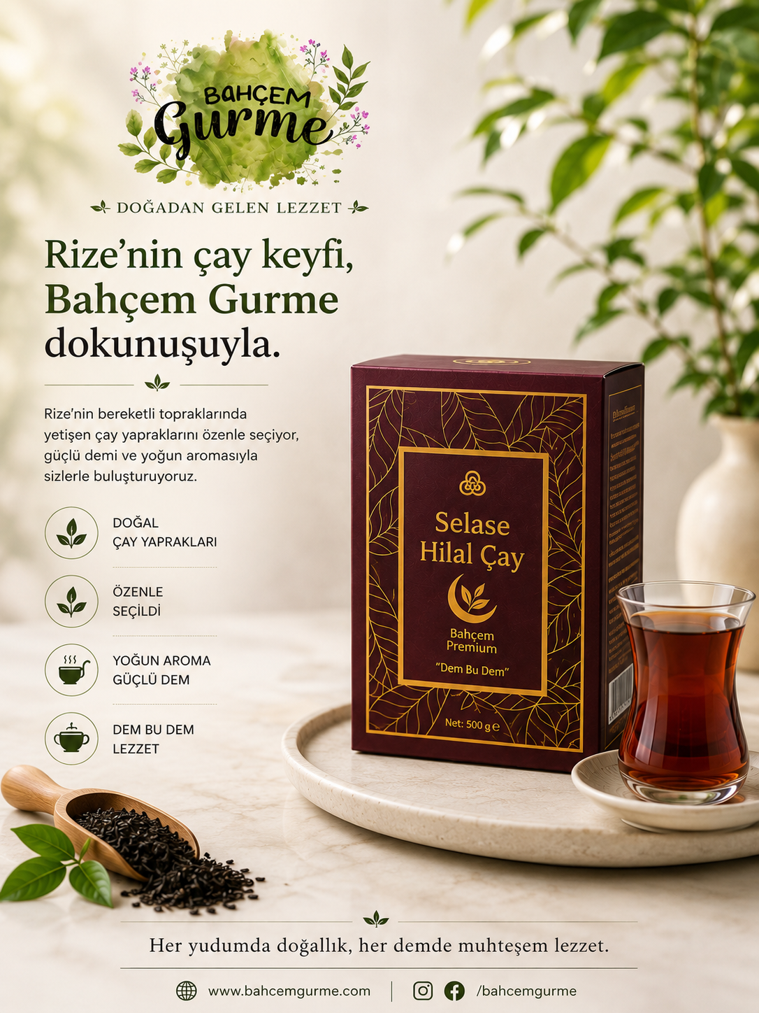 Bahçem Premium Çay